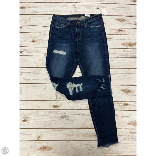 Jeans Skinny By Cme In Blue Denim, Size: 10