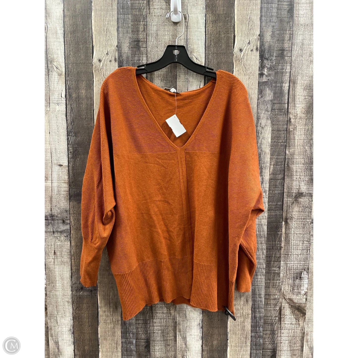 Sweater By Vila Milano In Bronze, Size: 1x
