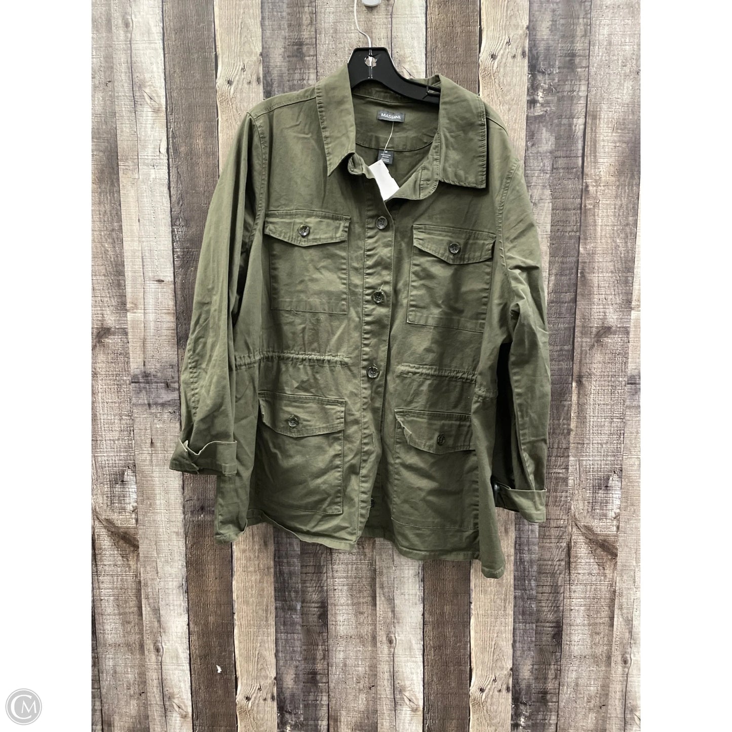 Jacket Other By Massini In Green, Size: 1x