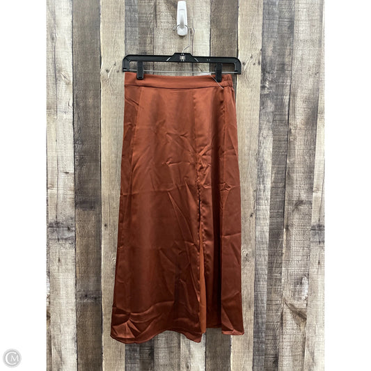 Skirt Midi By Cmc In Brown, Size: Xs