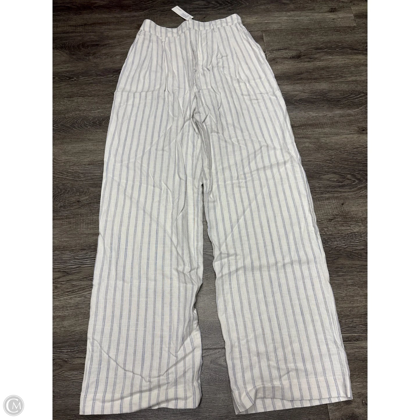 Pants Linen By Cmc In Striped Pattern, Size: S