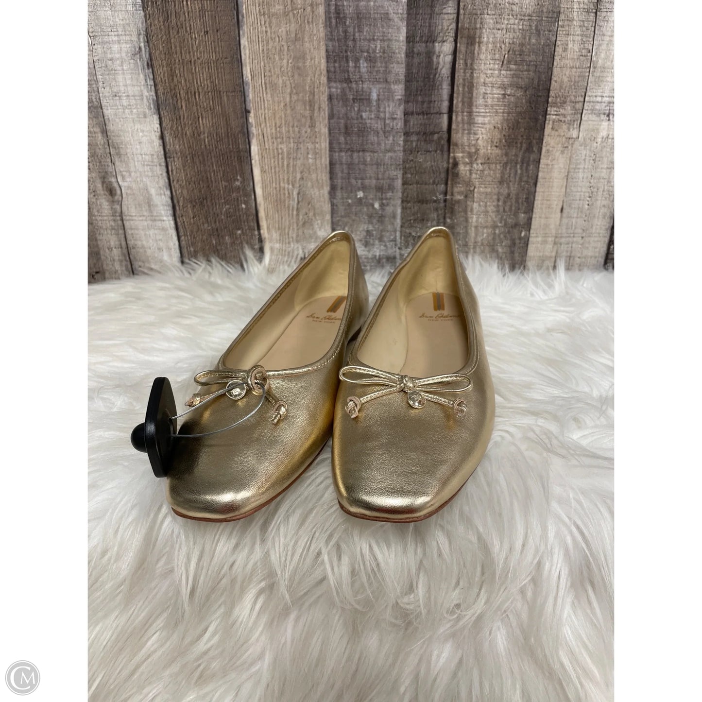 Shoes Flats By Sam Edelman In Gold, Size: 9