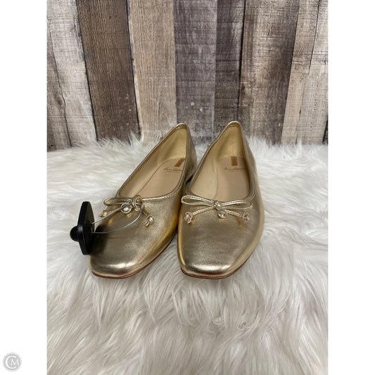 Shoes Flats By Sam Edelman In Gold, Size: 9