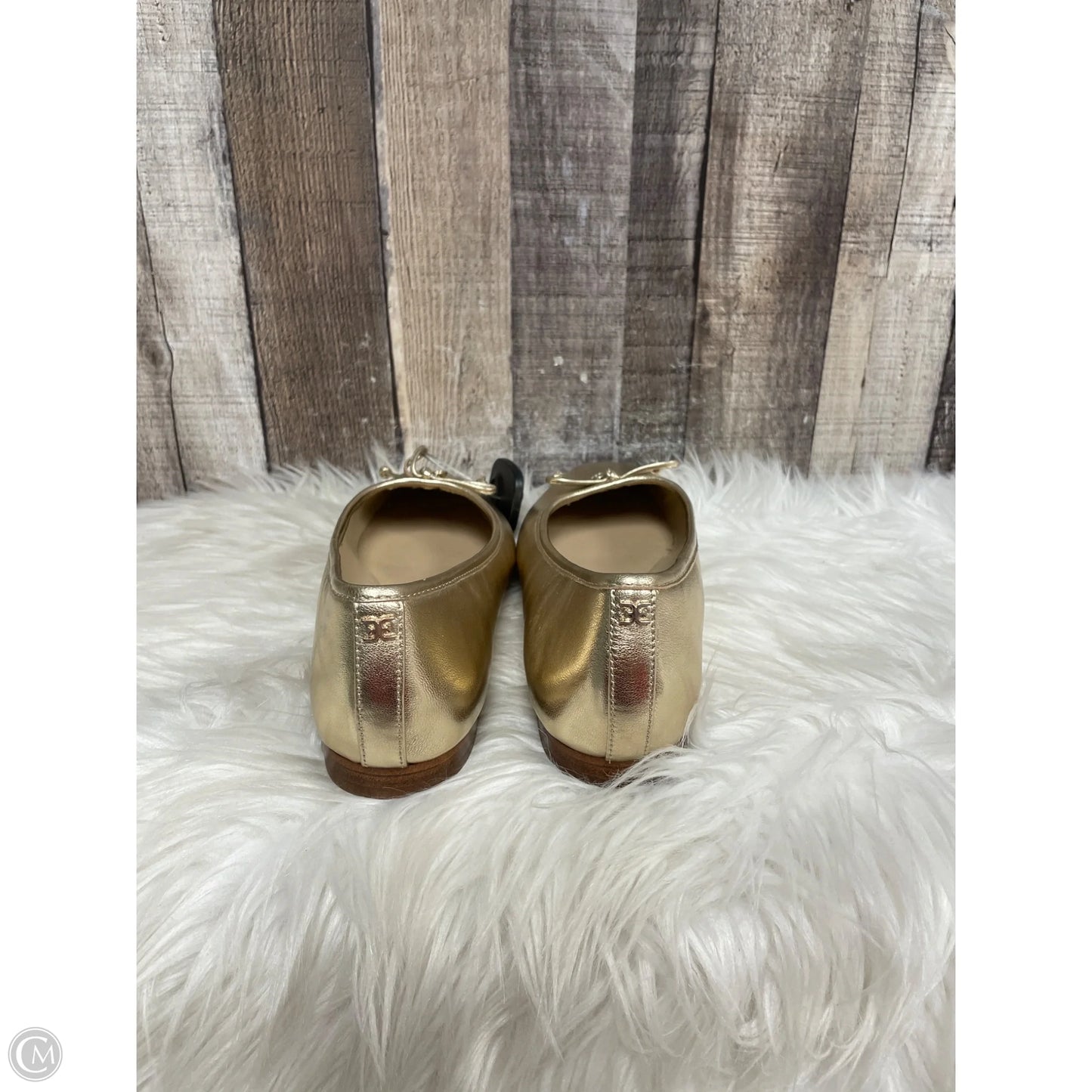 Shoes Flats By Sam Edelman In Gold, Size: 9