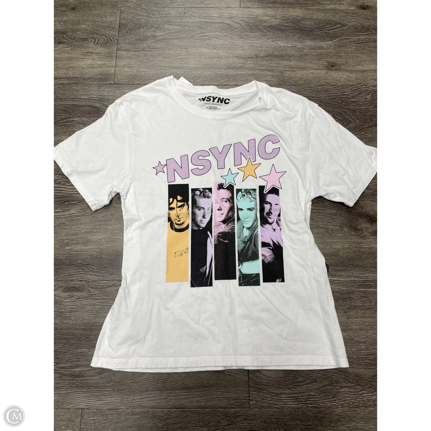 Top Short Sleeve By Cme In White, Size: Xs