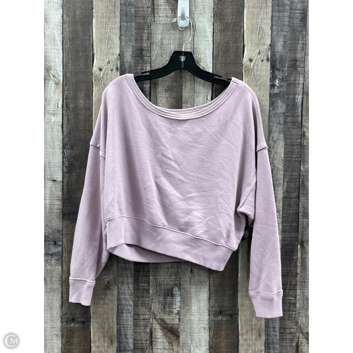 Sweatshirt Crewneck By American Eagle In Purple, Size: Xs