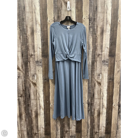 Dress Casual Maxi By A New Day In Blue, Size: M