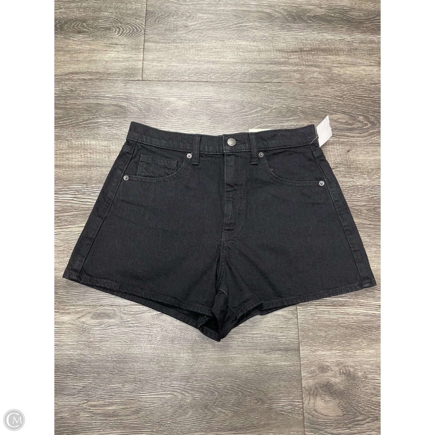 Shorts By Universal Thread In Black Denim, Size: 6