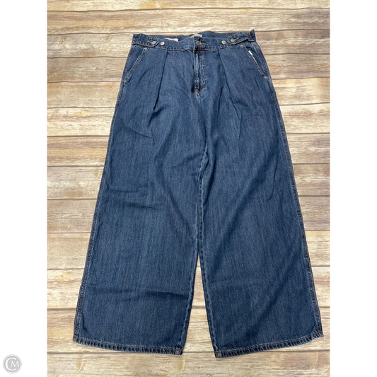 Jeans Wide Leg By Universal Thread In Blue Denim, Size: 14