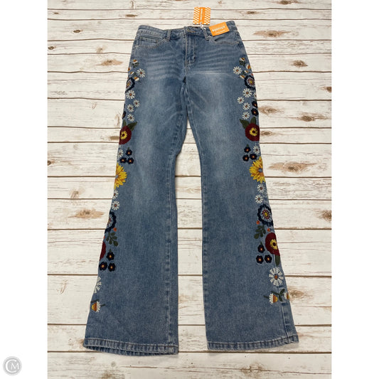 Jeans Boot Cut By Cme In Blue Denim, Size: 8