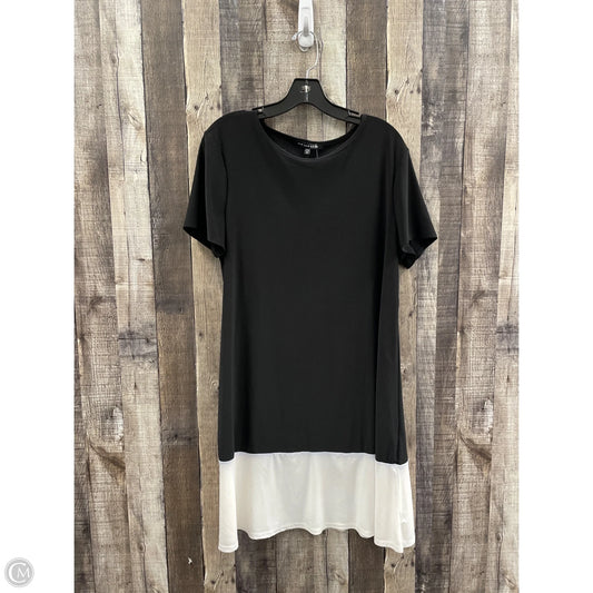 Dress Casual Short By Cme In Black & White, Size: Xl
