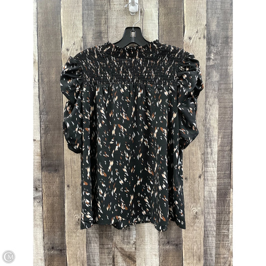 Top Short Sleeve By Thml In Multi-colored, Size: S
