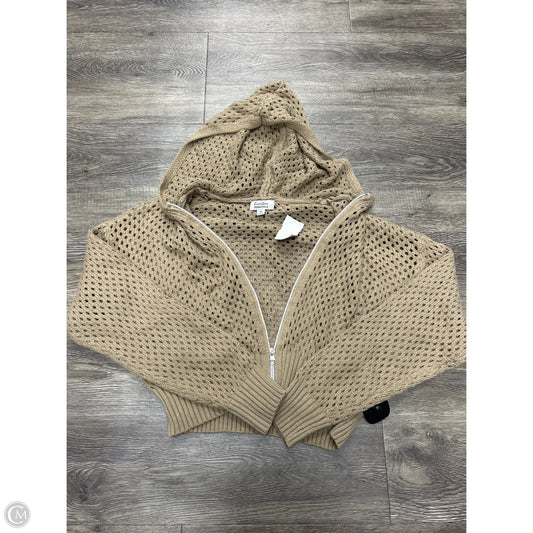 Sweater Cardigan By Cme In Brown, Size: M