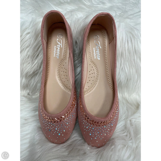 Shoes Flats By Forever In Pink, Size: 6