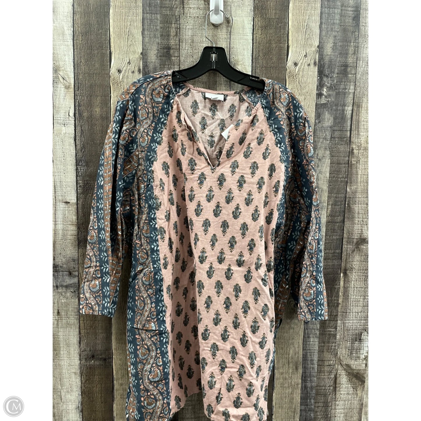 Top 3/4 Sleeve By Pure Jill In Multi-colored, Size: 3x