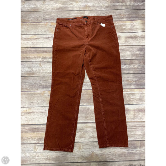 Pants Corduroy By Talbots In Brown, Size: 14p