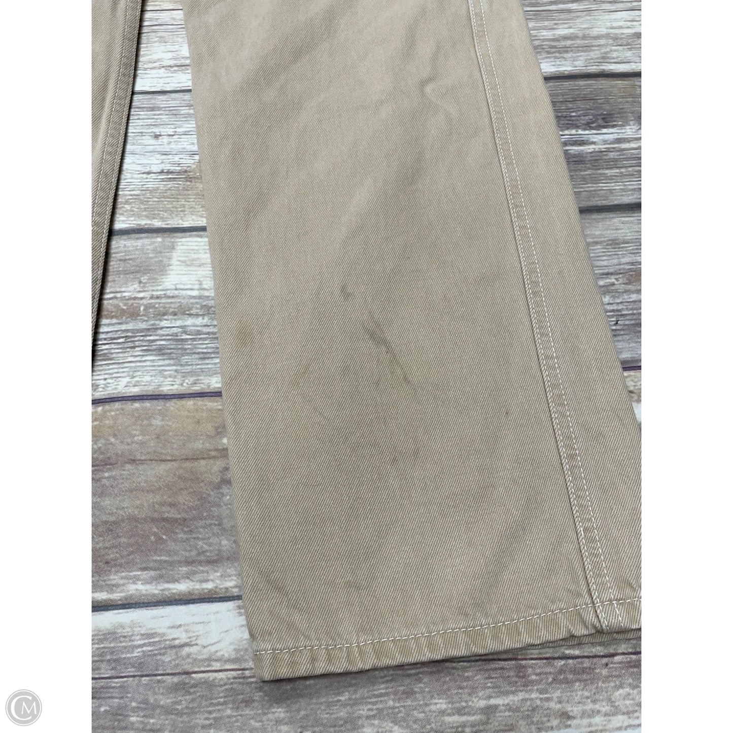Jeans Straight By Fashion Nova In Tan, Size: 2