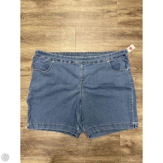 Shorts By Terra & Sky In Blue Denim, Size: 4x