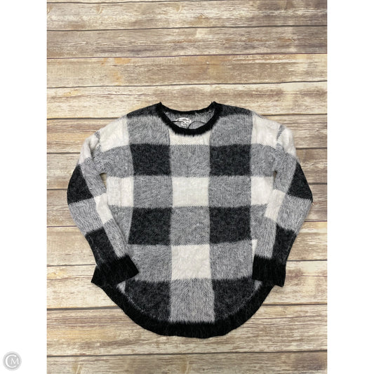Sweater By John Paul Richard In Grey & White, Size: M