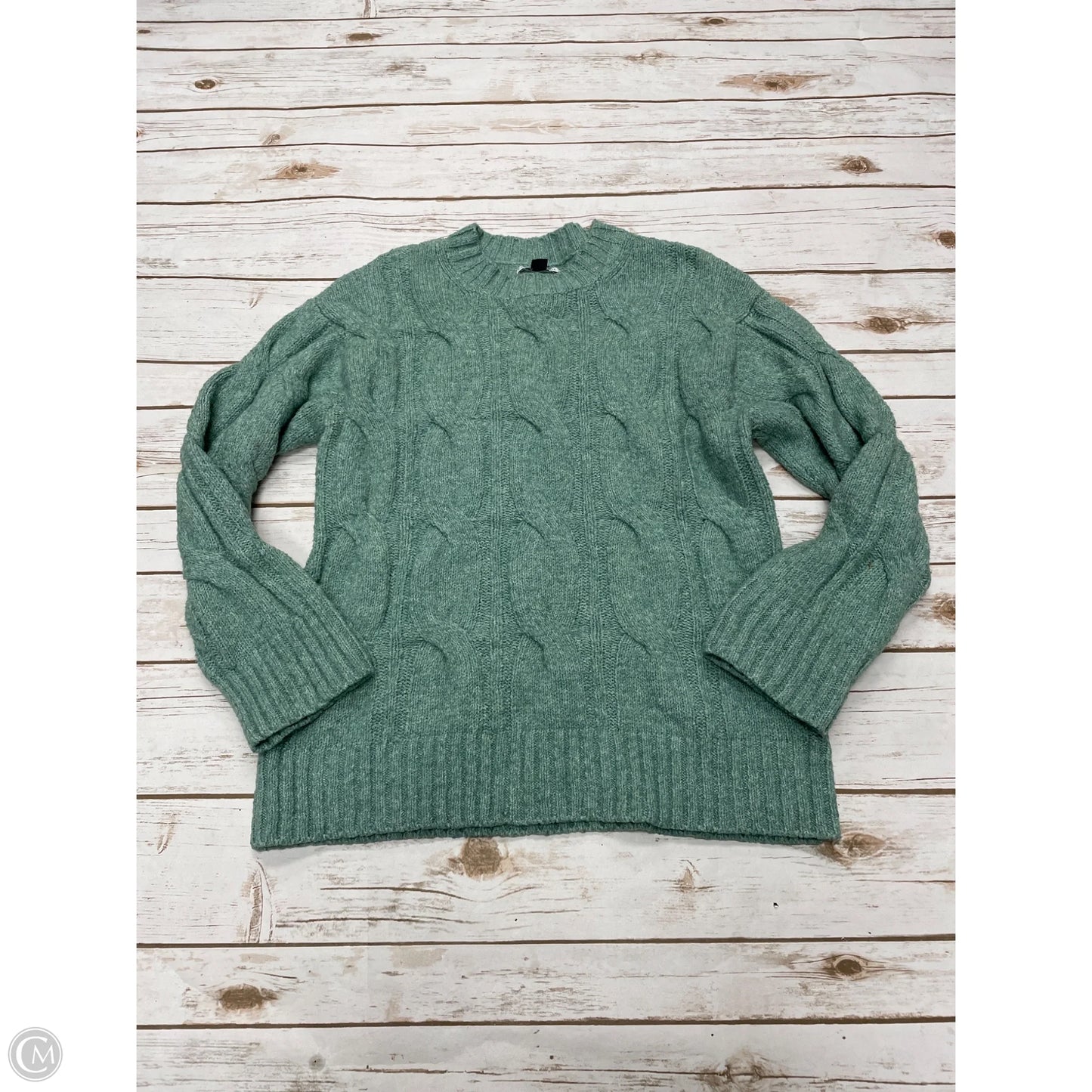 Sweater By American Eagle In Green, Size: S