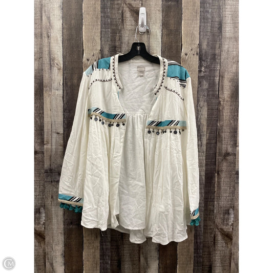 Cardigan By Chicos In Multi-colored, Size: Xl