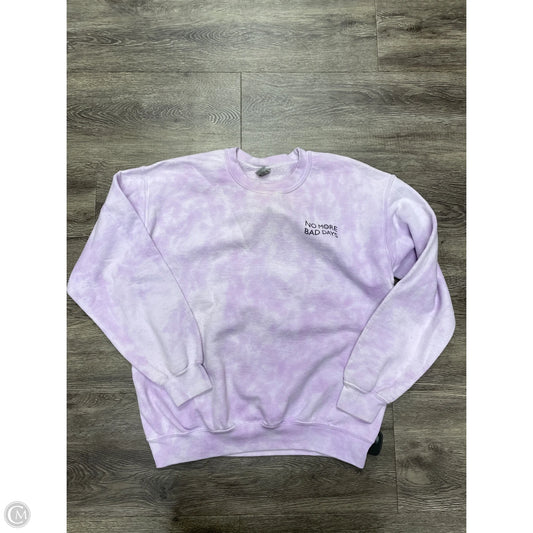 Sweatshirt Crewneck By Gildan In Tie Dye Print, Size: M