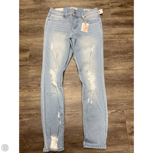 Jeans Skinny By Jessica Simpson In Blue Denim, Size: 8
