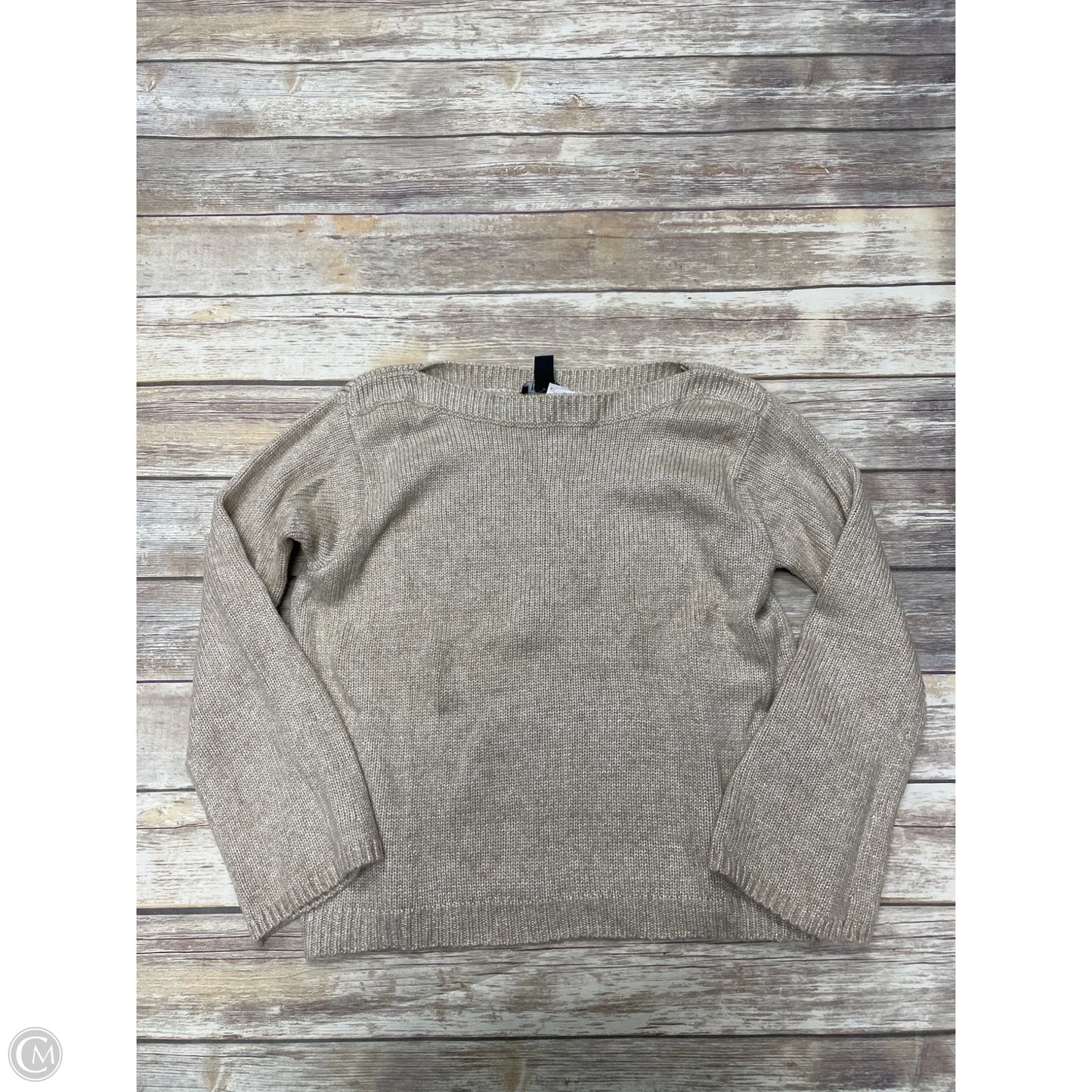 Sweater By White House Black Market In Beige, Size: Xl