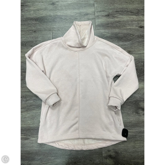 Top Long Sleeve By Workshop In Pink, Size: M