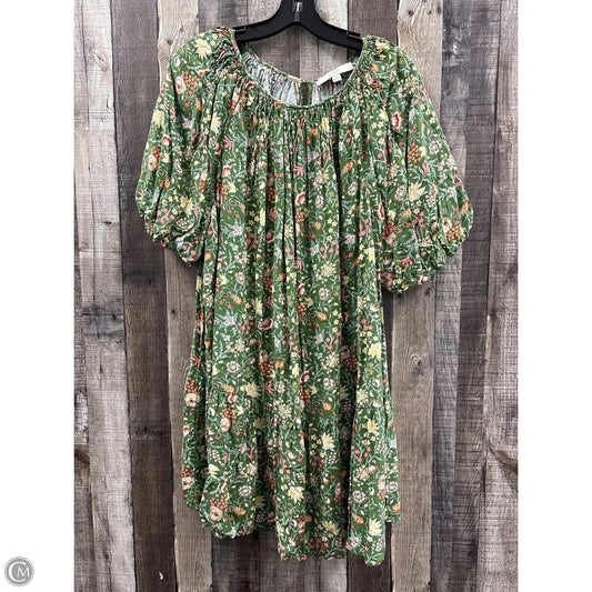 Dress Casual Short By Loft In Floral Print, Size: Xl