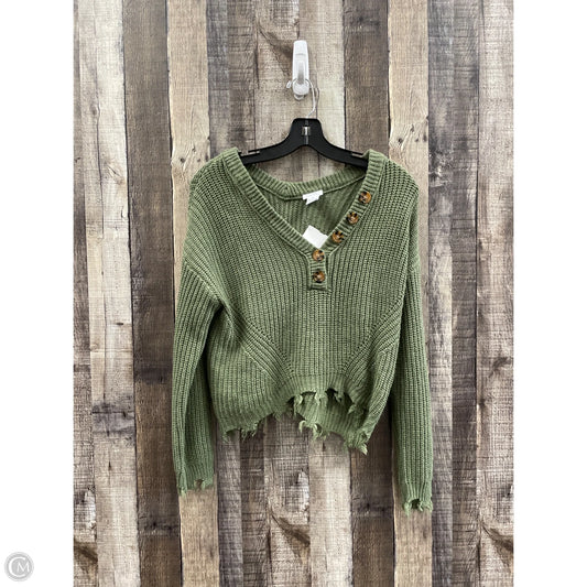 Sweater By Rue 21 In Green, Size: Xs