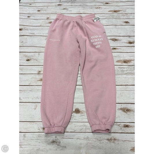 Pants Joggers By Cme In Pink, Size: M