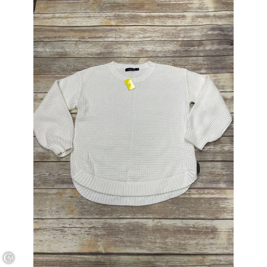 Sweater By Merokeety In Ivory, Size: M