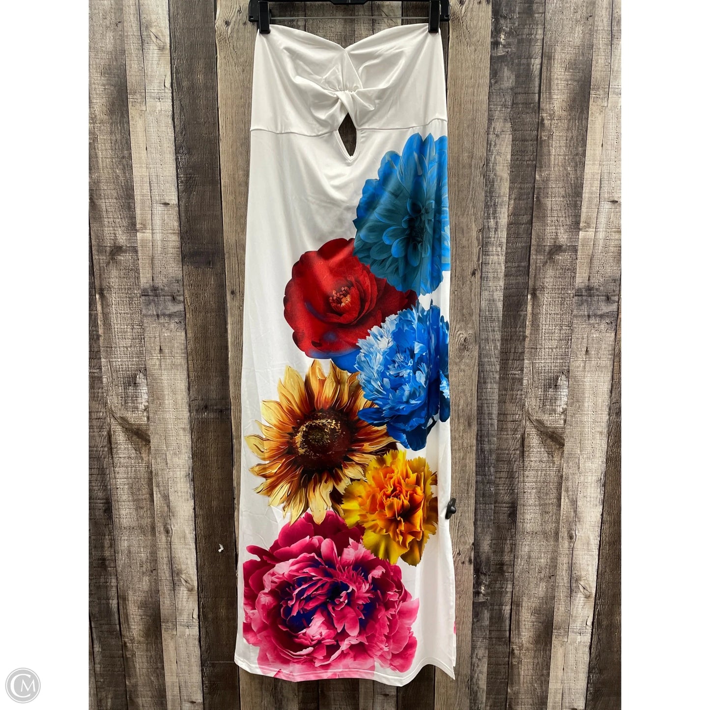 Dress Casual Maxi By Shein In Floral Print, Size: 2x