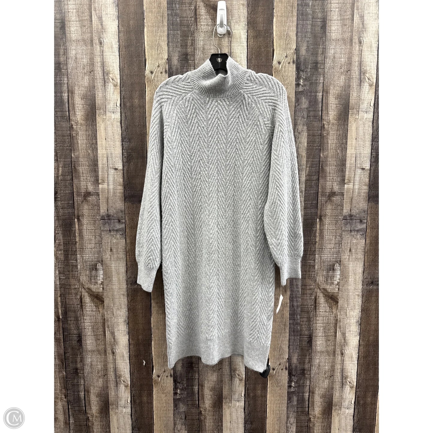 Dress Sweater By Cme In Grey, Size: Xl