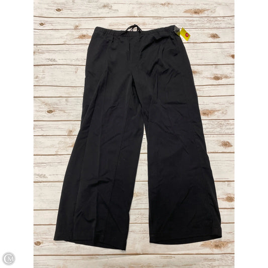 Pants Wide Leg By American Eagle In Black, Size: M