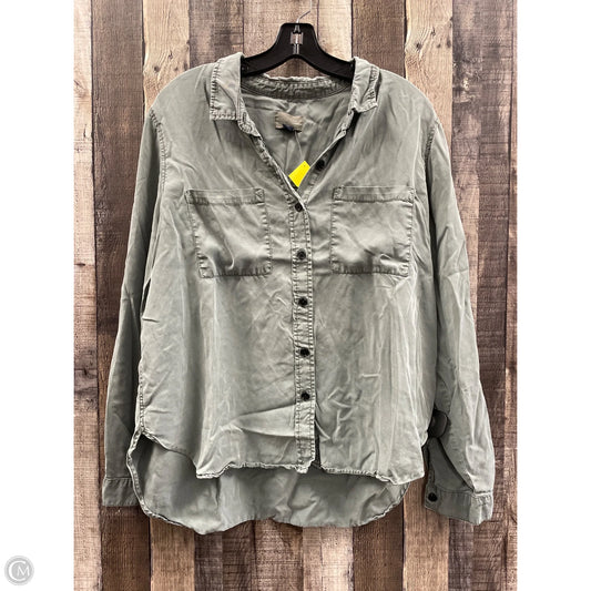 Top Long Sleeve By Universal Thread In Green, Size: Xl