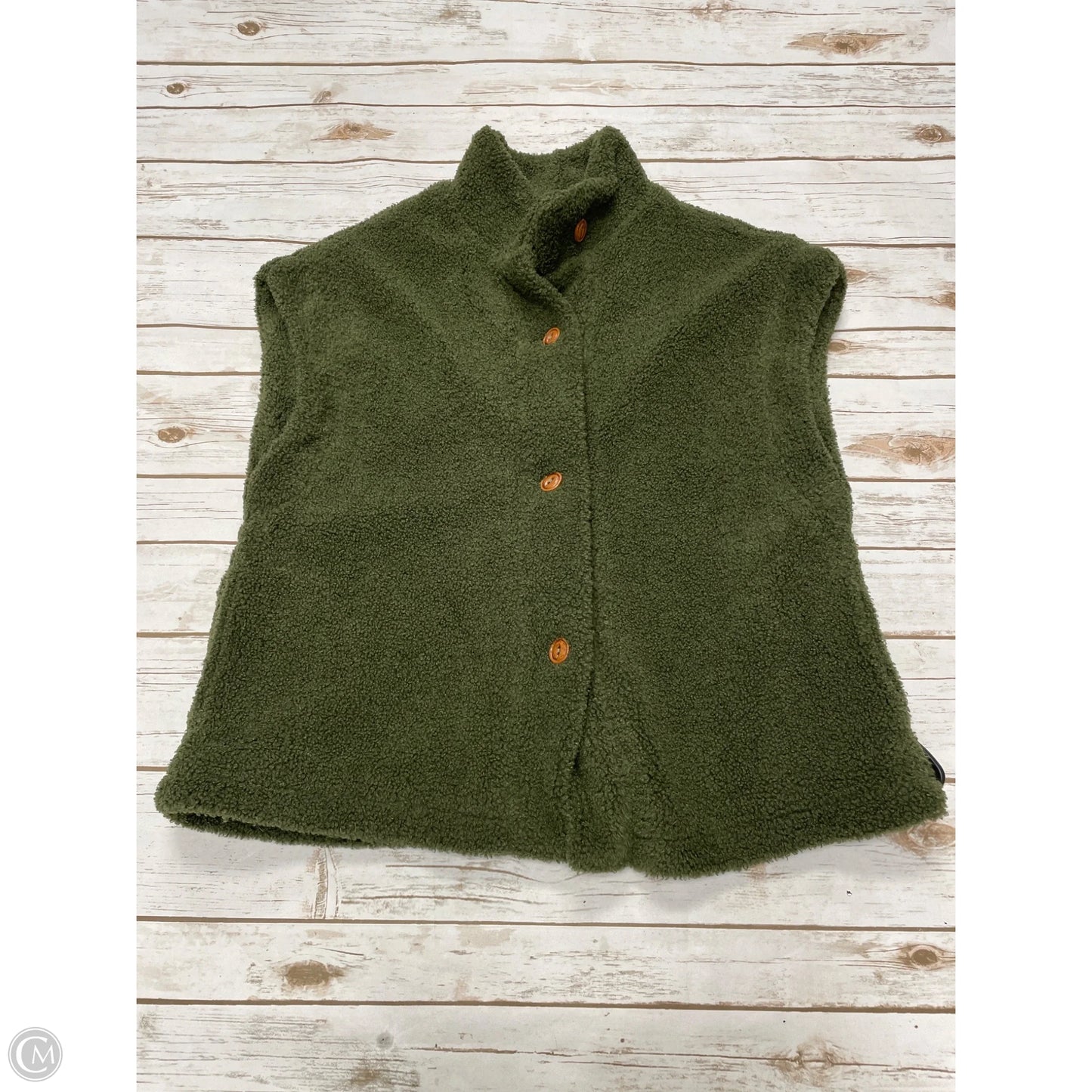 Vest Fleece By Cmf In Green, Size: S