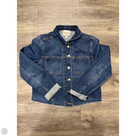 Jacket Denim By Industry In Blue Denim, Size: M