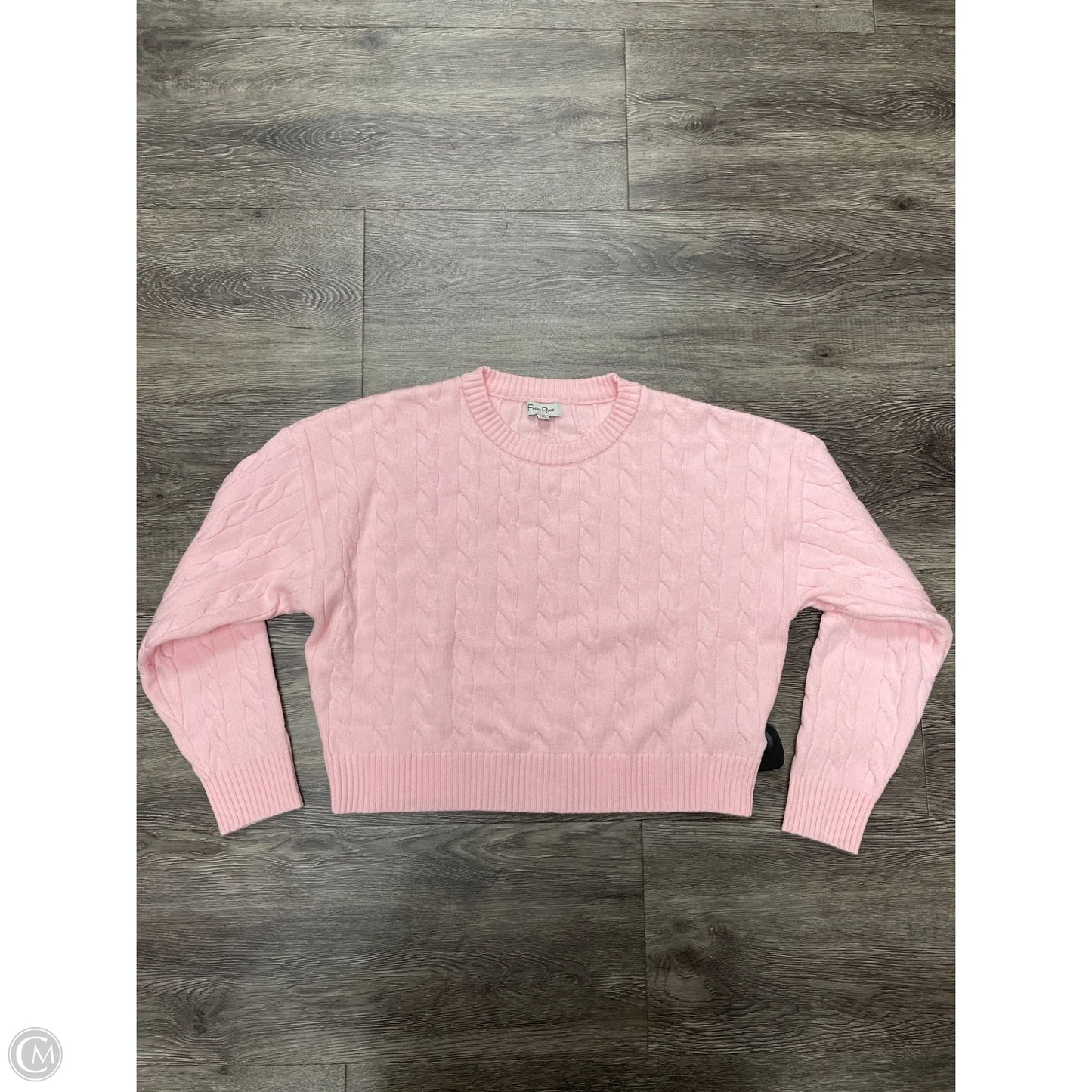 Sweater By Faded Rose In Pink, Size: M