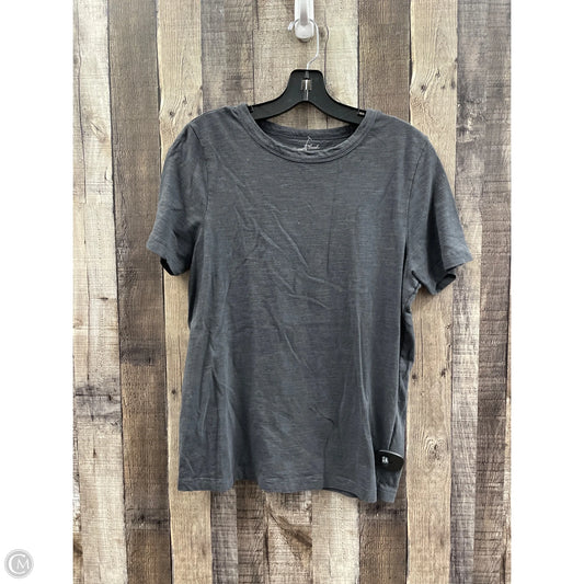 Top Short Sleeve By Universal Thread In Grey, Size: S