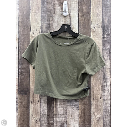 Top Short Sleeve By Wild Fable In Green, Size: Xl
