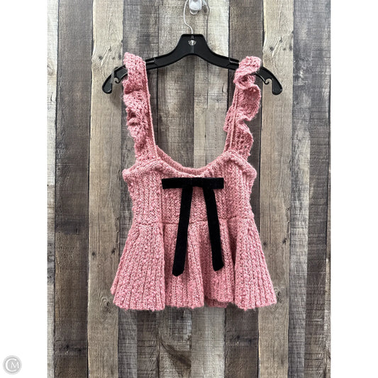 Top Sleeveless By Kimichi Blue In Pink, Size: M