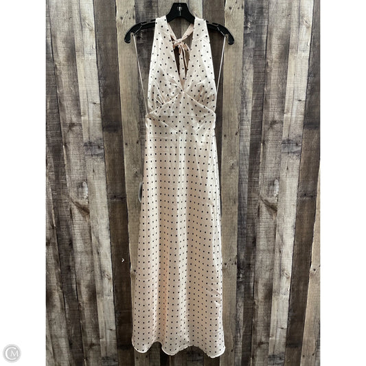 Dress Casual Maxi By Bardot In Polkadot Pattern, Size: Xs