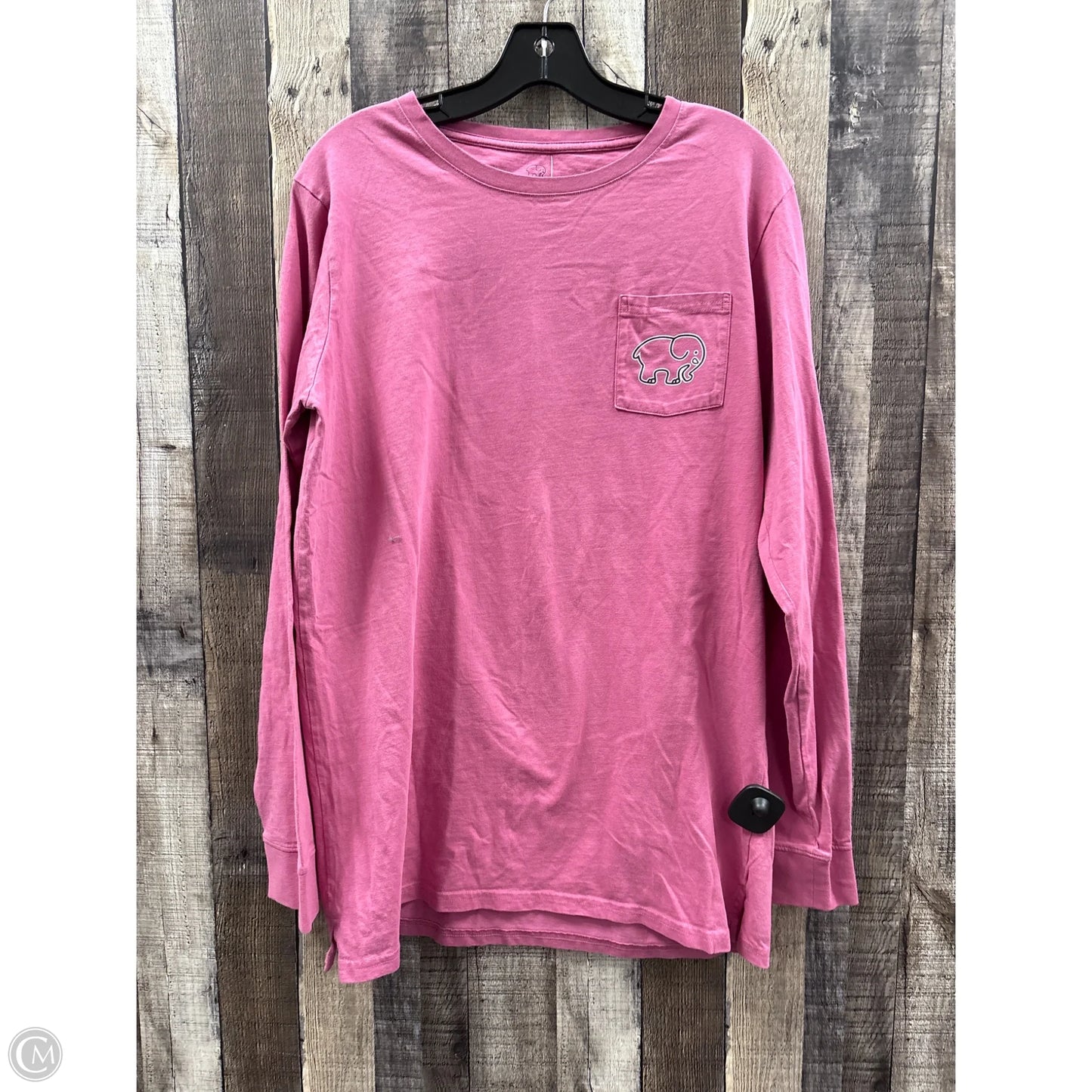 Top Long Sleeve By Ivory Ella In Pink, Size: Xl