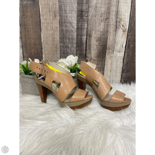 Sandals Designer By Michael Kors In Tan, Size: 6