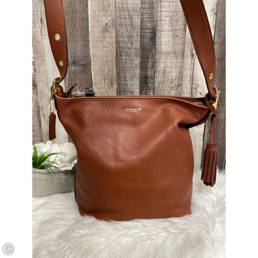 Crossbody Designer By Coach, Size: Large