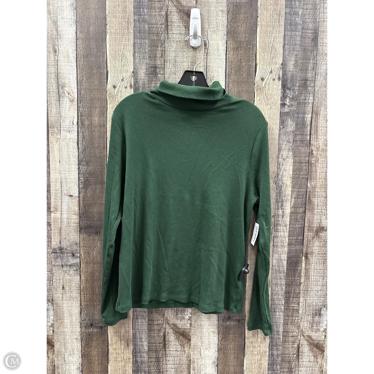 Top Long Sleeve By Old Navy In Green, Size: Xl