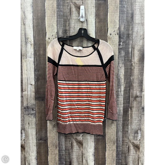 Top Long Sleeve By Loft In Multi-colored, Size: S