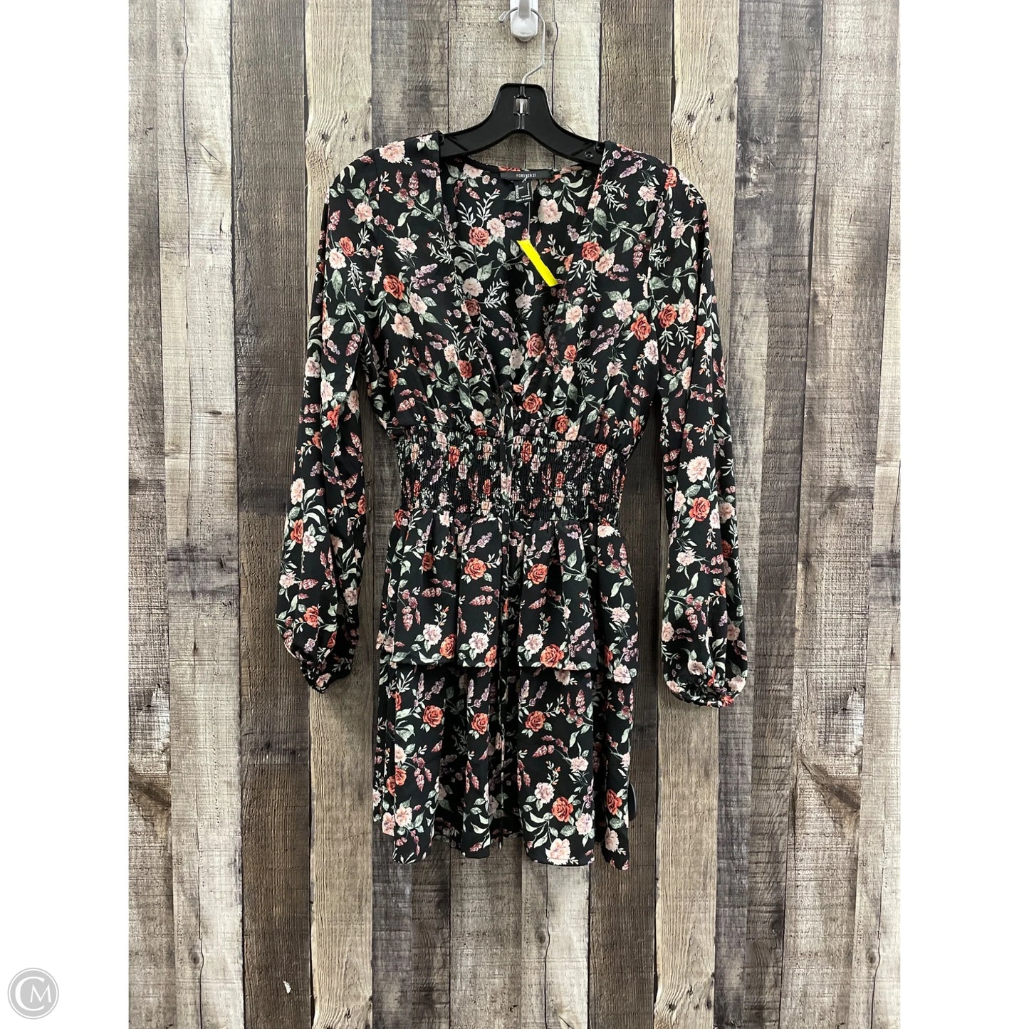 Dress Casual Short By Forever 21 In Floral Print, Size: S